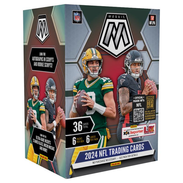 Panini NFL 2024 Mosaic Football Trading Cards Multicolored 36 pc