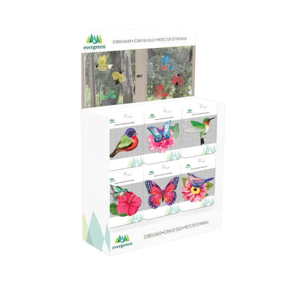 Meadowcreek Assorted Metal 4.25 in. H Screen Savers Outdoor Decoration (Pack of 78)