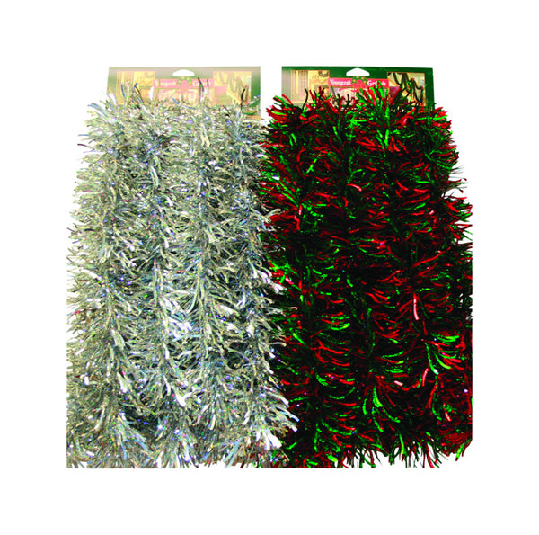 FC Young Wave Tinsel Garland Multicolored PVC 1 each (Pack of 6)