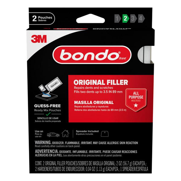 Masilla para carrocería de automóvil Bondo, 2 oz