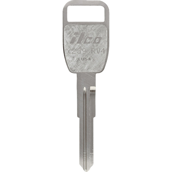 Llave en blanco Hillman KeyKrafter Automotive 2048 RV4PH doble para Land Rover (paquete de 4).