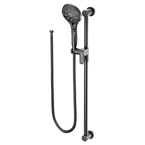 Matte black eco-performance handshower handheld shower