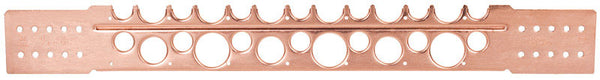Soporte de salida de acero revestido de cobre de 20 in Sioux Chief Secure-All