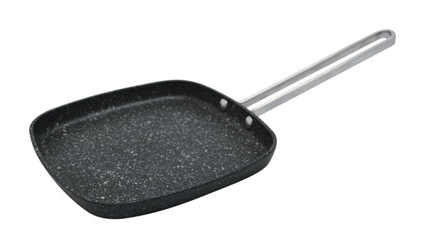 Sartén mini de aluminio Starfrit The Rock, color negro