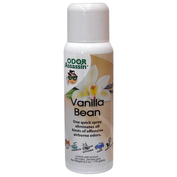 Odor Assassin Convenient Sprays Vanilla Scent Odor Control Spray 6 oz. Liquid (Pack of 3)
