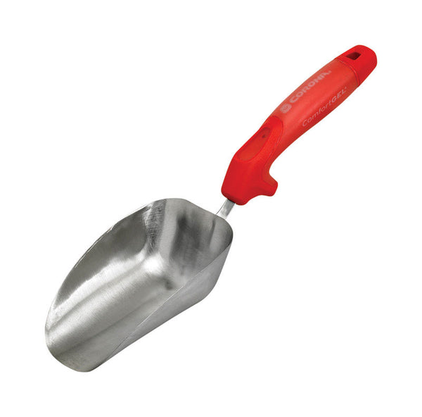 Pala de jardín manual de acero inoxidable Corona ComfortGel de 13,25 pulgadas con mango de polietileno
