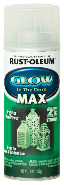 Rust-Oleum Specialty Glow in the Dark Max Green Spray Paint 10 oz. (Pack of 6)