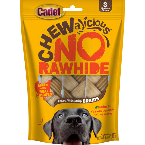 Trenzas Cadet Chewalicious sin cuero crudo