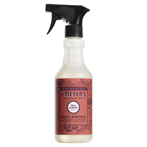 Mrs. Meyer's Clean Day Fall Leaves Scent Concentrated All Purpose Cleaner Liquid Spray 16 fl. oz. (Pack of 6)