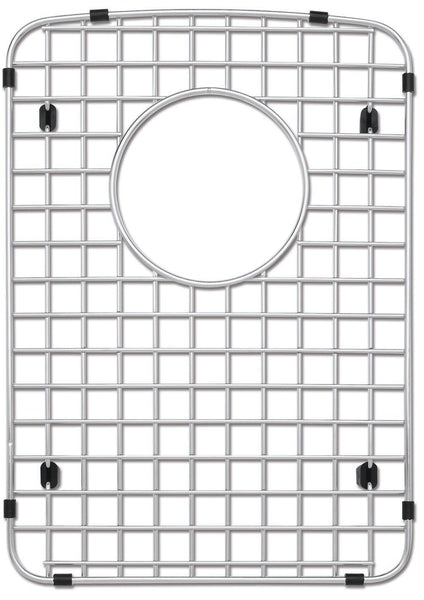 Rejilla para fregadero de acero inoxidable Blanco (tazón pequeño de 1-3/4" con forma de diamante)