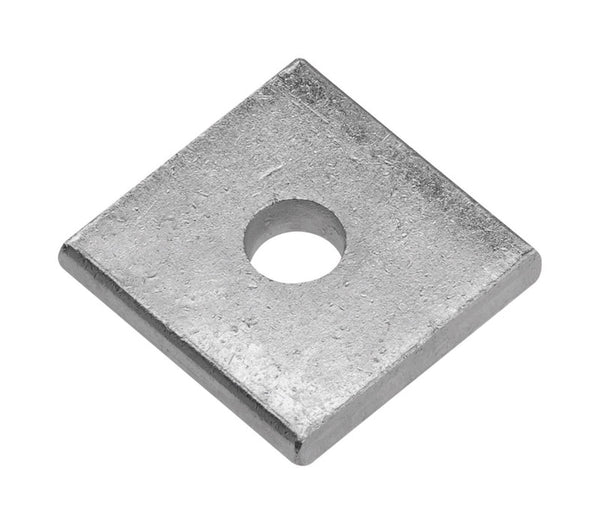 Arandela cuadrada de puntal de acero Unistrut de 3/8 pulg. de diámetro para IMC, 5 piezas