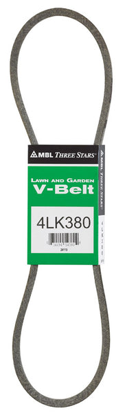Mitsuboshi MBL Beige Standard 4LK Riding Mower V-Belt 38 L x 0.5 W in