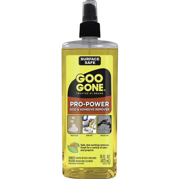 Removedor de adhesivo líquido Goo Gone 16 oz (paquete de 4)