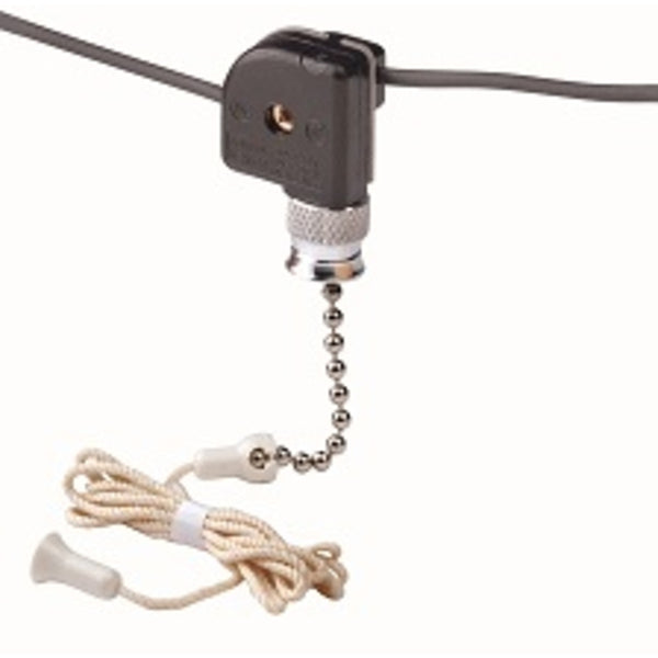 Interruptor de cadena de níquel Leviton