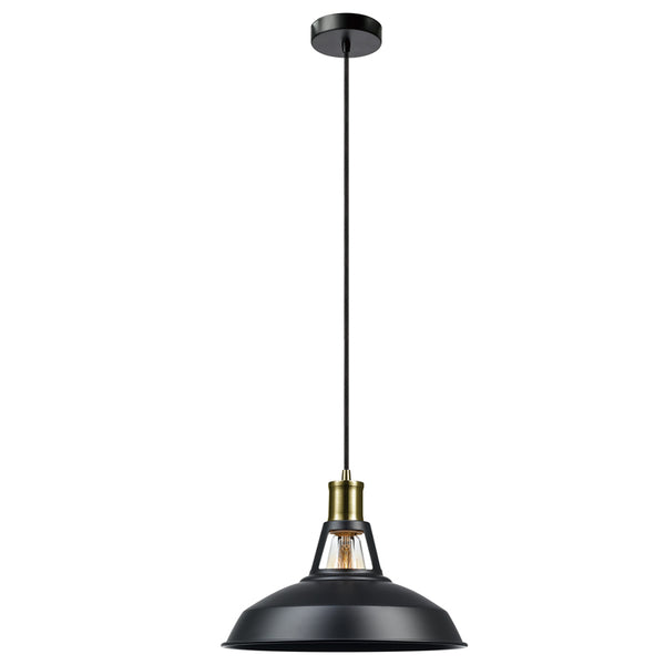Lámpara de techo de latón antiguo Globe Electric Robin de 188,85 pulgadas de alto x 12 pulgadas de ancho x 12 pulgadas de largo