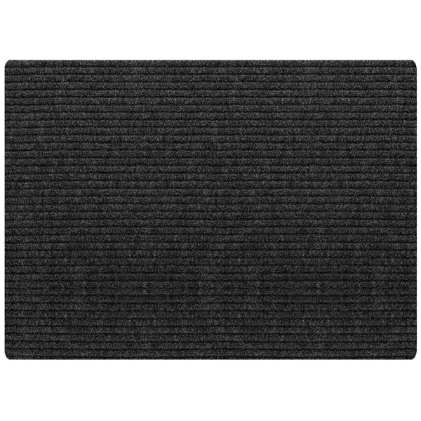 Estera multiusos de poliéster color carbón de 4 pies de ancho por 6 pies de largo de Multy Home