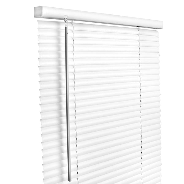 Living Accents Vinyl 1 in. Blinds 32 in. W X 64 in. H White Cordless