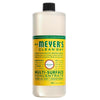 Limpiador líquido orgánico multisuperficies concentrado con aroma a madreselva de Mrs. Meyer's Clean Day, 32 oz