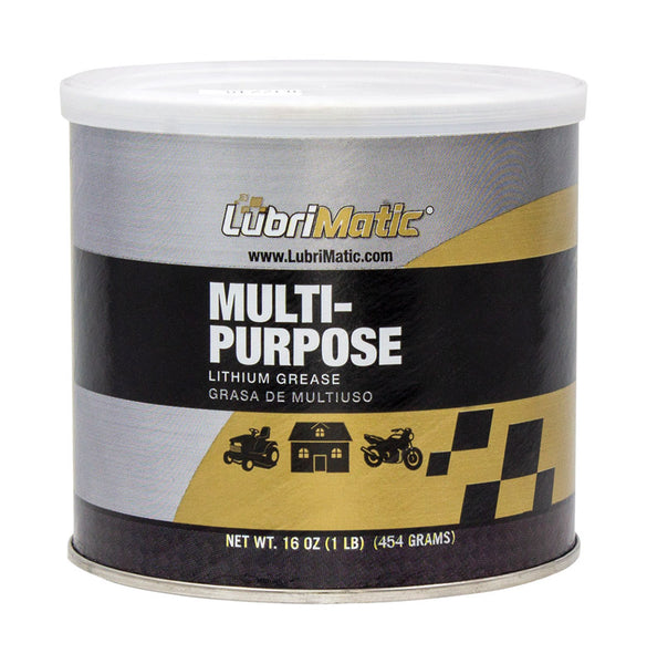Grasa de litio Lubrimatic, lata de 16 oz (paquete de 12)