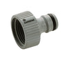 Adaptador de manguera hembra con rosca de nailon/ABS de 5/8 y 1/2 pulg. de Gardena