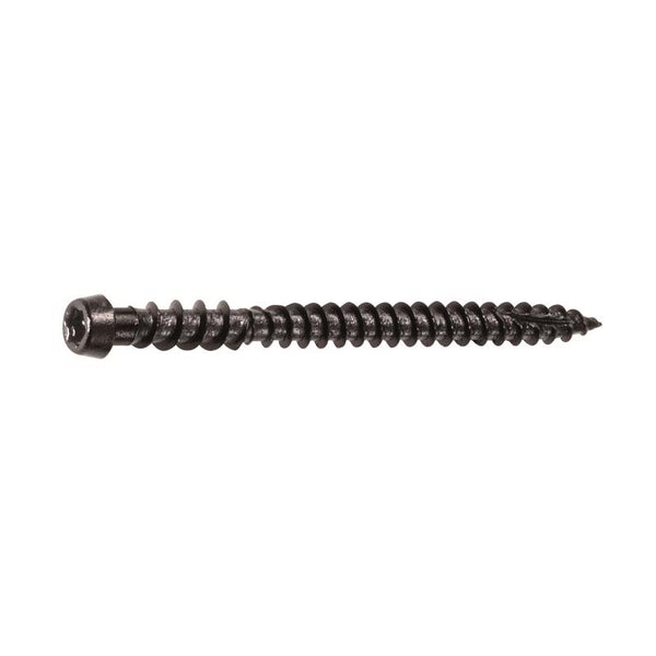 Sujetador oculto para cubierta con cabeza de botón Torx en T de Foggy Wharf, FastenMaster Cortex No. 10 X 2-1/2 pulg. L, 224