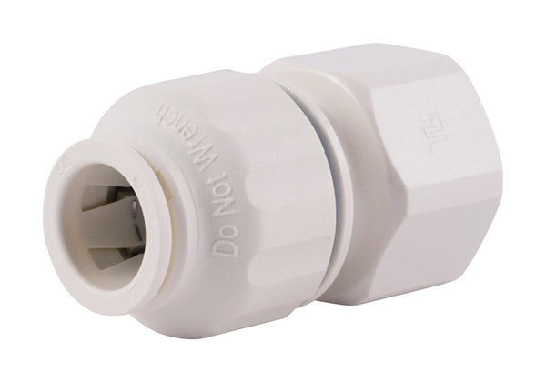 Conector de conexión rápida SharkBite de 1/2 pulg. a presión y 3/4 pulg. a presión en forma de D
