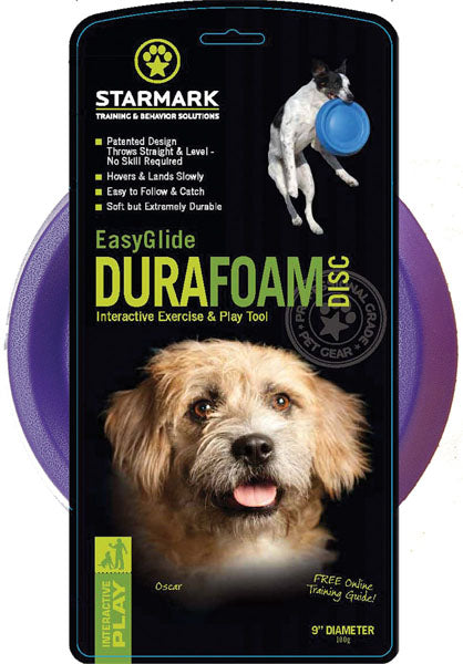 Juguete para perros Starmark Easyglide Durafoam Disc