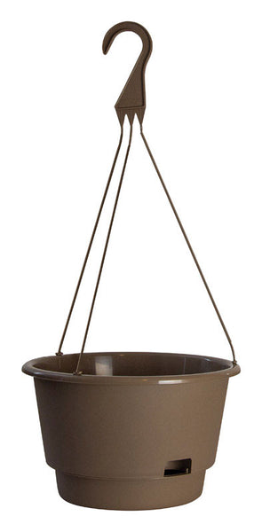 Rugg Polyresin Hanging Basket Cappuccino