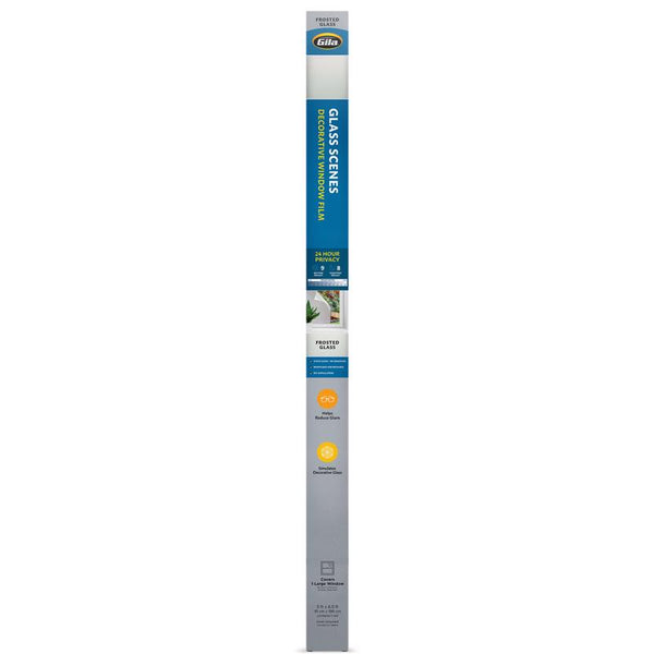 Gila Privacy Control Clear Autumn Frost Indoor Window Film 36 in. W x 78 in. L (Pack of 4)