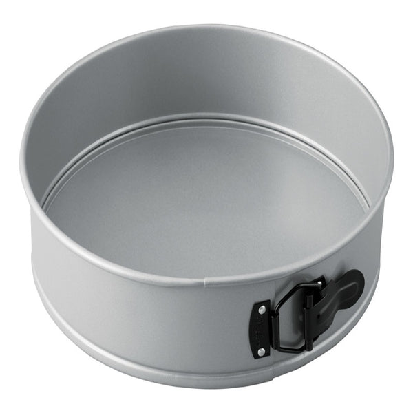 Molde desmontable de 10 pulgadas con receta de Wilton, color plateado