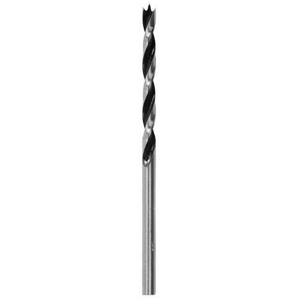 Irwin 1/4 in. X 3-31/32 in. L Steel Brad Point Drill Bit Round Shank 1 pc