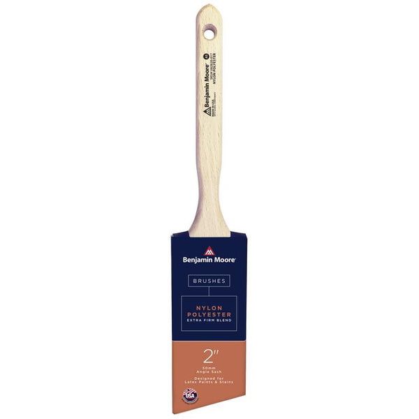 Benjamin Moore 2 in. Extra Stiff Angle Sash Paint Brush (Pack of 6)