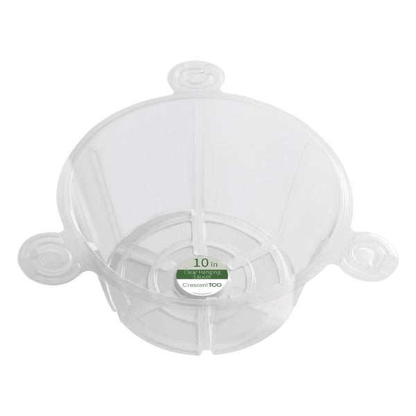 Bandeja de goteo para colgar de polietileno de 5 pulgadas de alto x 10 pulgadas de profundidad de Crescent Too (paquete de 25)