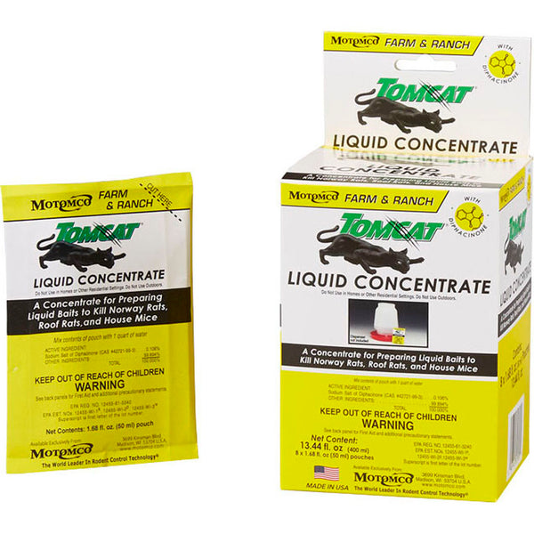 Concentrado líquido Tomcat, 1.70 oz - 8 unidades