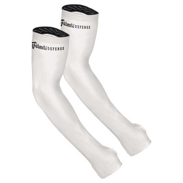 Farmers Defense S/M Polyester/Spandex Cream Protection Sleeves (Pack of 3)