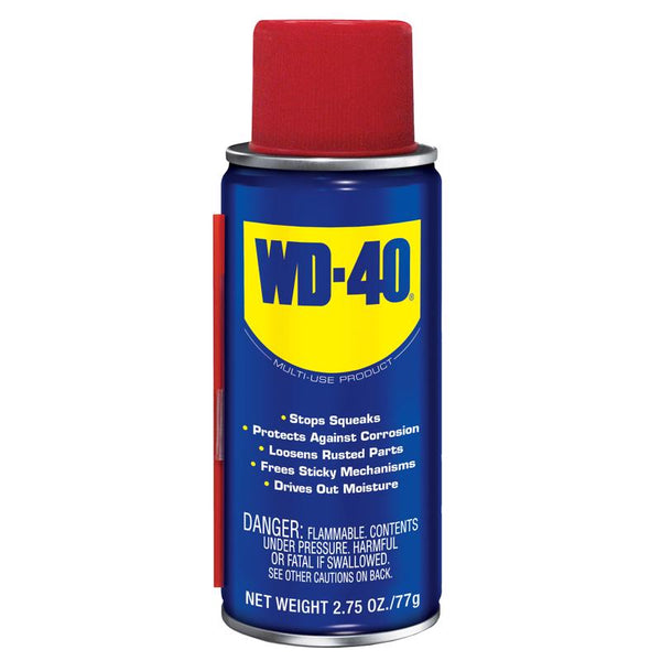WD-40 Multi-Purpose Lubricant Spray 2.75 oz 1 pk (Pack of 24)