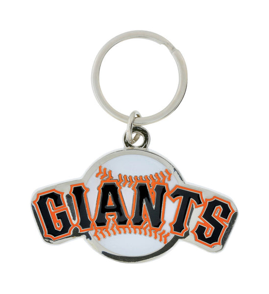 Llavero multicolor de metal Hillman San Francisco Giants (paquete de 3).