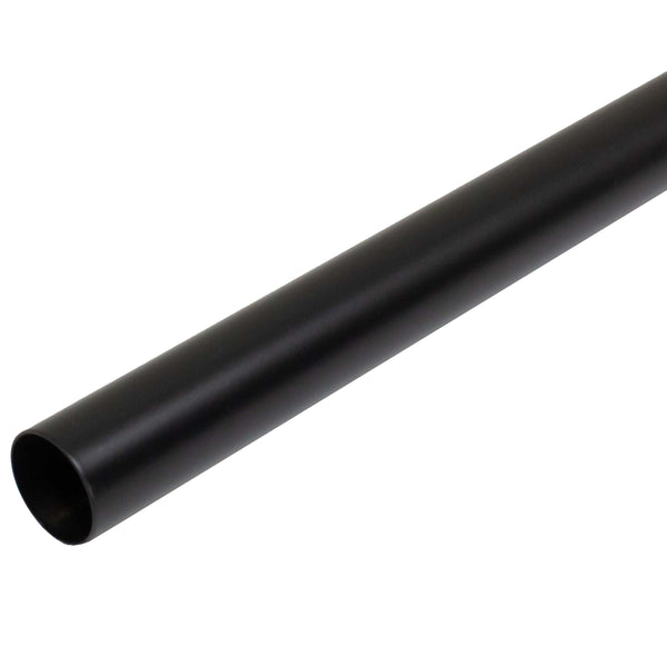 Straight Shower Rod, 5 Feet, No Flanges Included, Matte Black by Stone Harbor Hardware