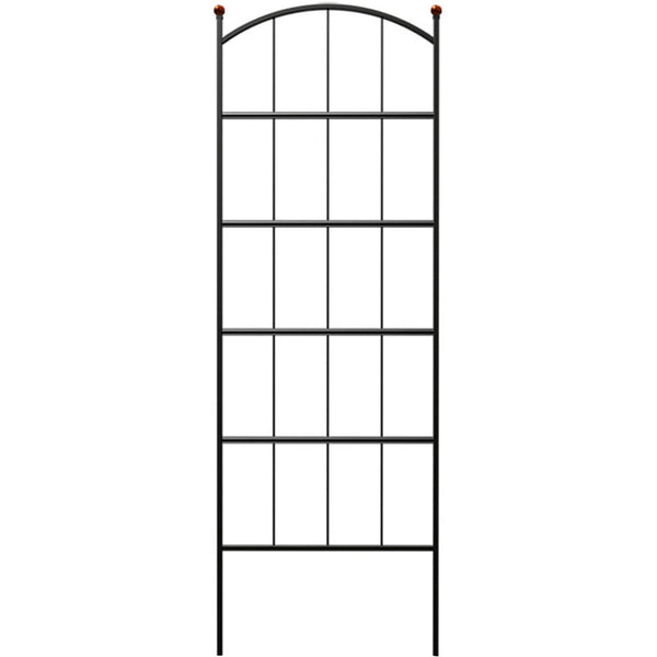 Modern Farmhouse Trellis, Black, 75 in.