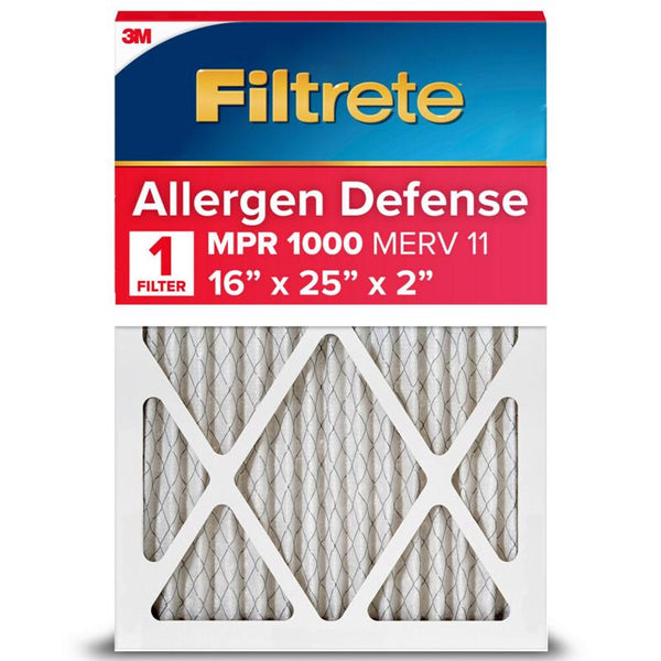 Filtrete 16 in. W X 25 in. H X 2 in. D Polypropylene 11 MERV Pleated Air Filter 1 pk (Pack of 4)
