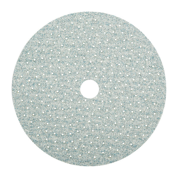 Disco de lijado con velcro de cerámica y alúmina Norton ProSand A975 de 5 pulgadas, grano 100, mediano, paquete de 50