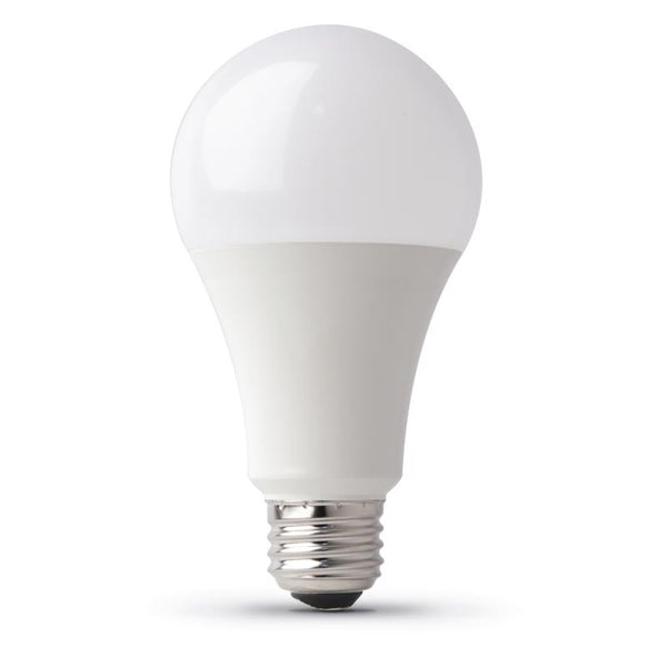 Bombilla LED Feit A19 E26 (mediana), blanca ajustable, equivalente a 150 vatios, paquete de 1