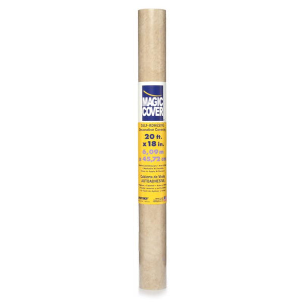 Con-Tact 16 ft. L X 18 in. W Marble Coffee Self-Adhesive Shelf Liner (Pack of 6)