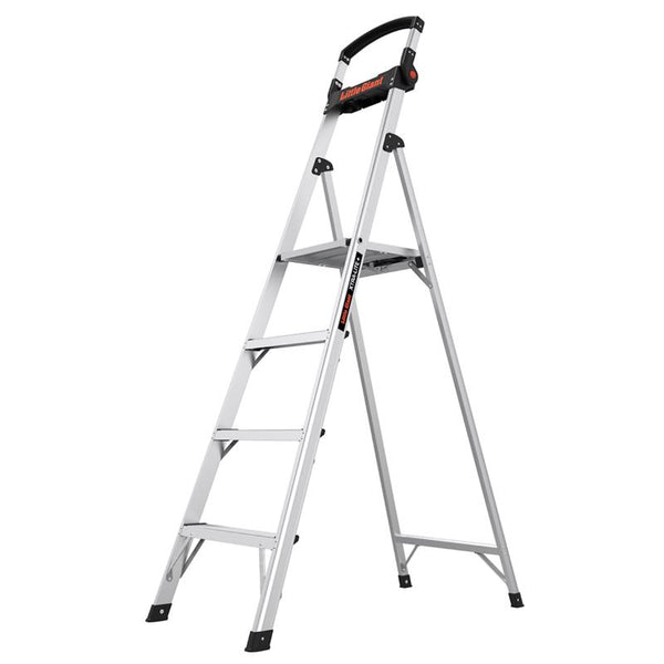 Escalera de tijera de aluminio Little Giant Xtra-Lite Plus de 6 pies de alto, tipo IAA, capacidad de 375 lb