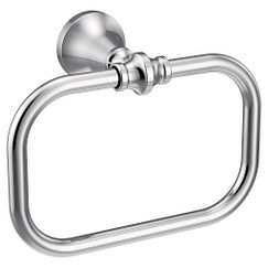 Chrome towel ring