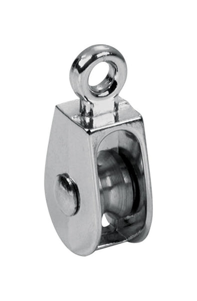 Polea de ojo único con ojo fijo de hierro galvanizado de 1/2 pulg. de diámetro Baron