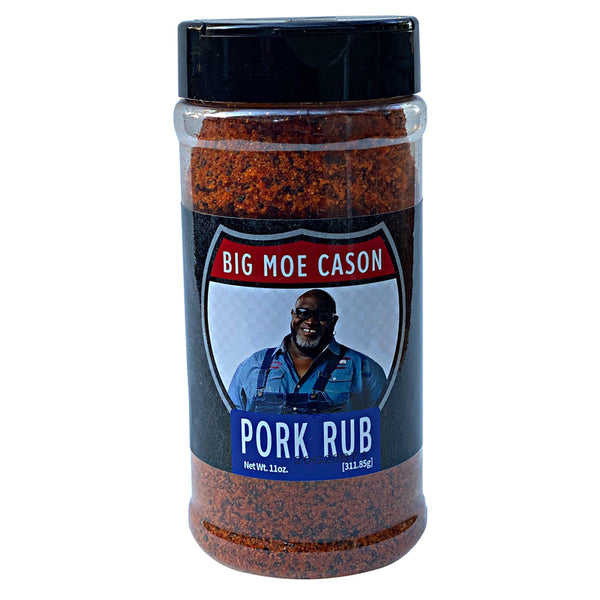 Big Moe Cason - Rub para barbacoa de cerdo, 11 oz