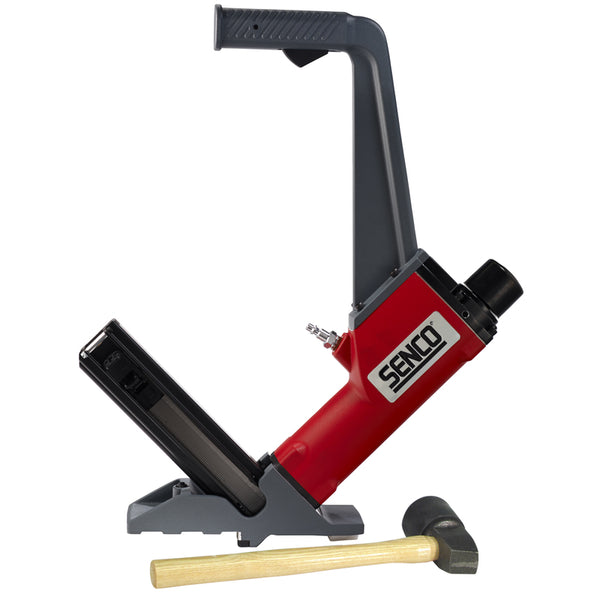 Clavadora neumática para pisos de madera dura accionada por mazo Senco SHF200 calibre 16
