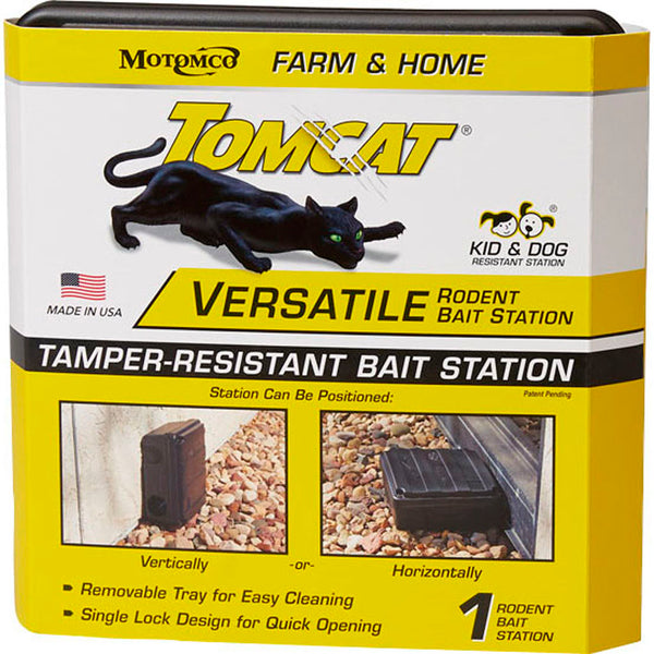 Estación de cebo versátil para roedores Tomcat