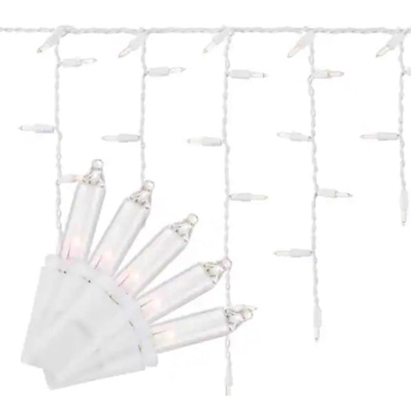 Luces navideñas clásicas LED T5 blanco cálido de 100 unidades, 1,9 m - Oferta de la semana